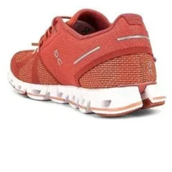 On Running Women's 2.0 Sneakers in Chili-Rust and White, Sz. 6 - Picture 3 of 16